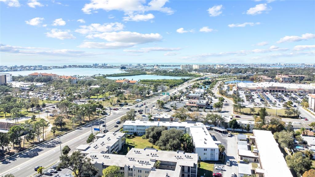 9950 47th Avenue North, Unit 104 St. Petersburg, FL 33708 - Photo 30 of 37 an aerial view of a city