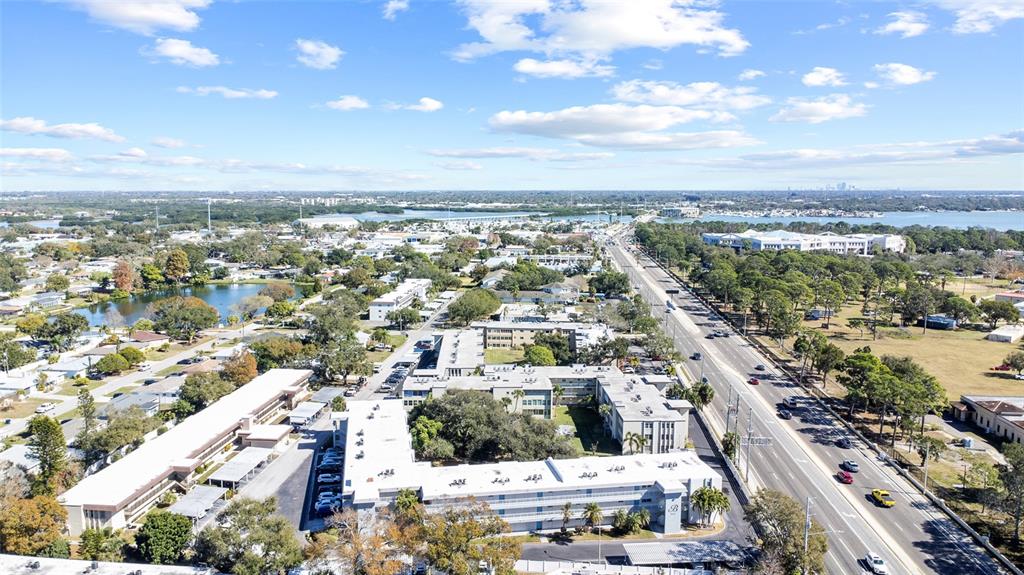 9950 47th Avenue North, Unit 104 St. Petersburg, FL 33708 - Photo 31 of 37 an aerial view of a city