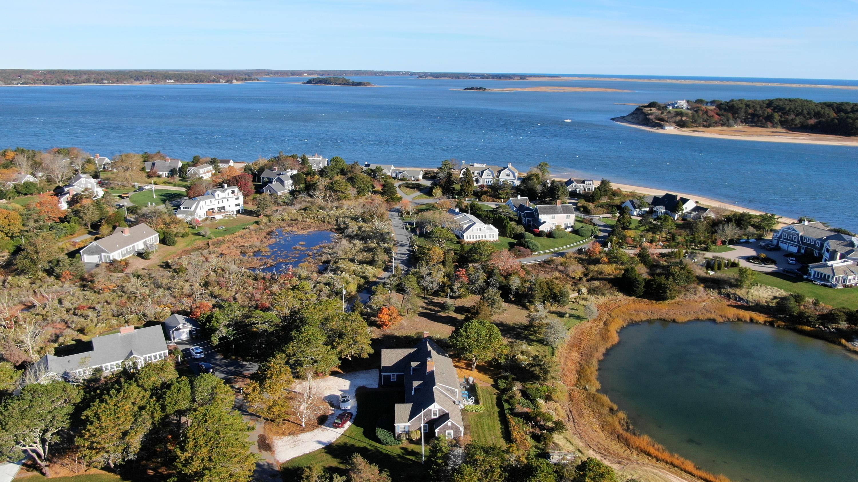 132 Old Salt Works Road Chatham, MA 02633 - Photo 33 of 34 view of a lake