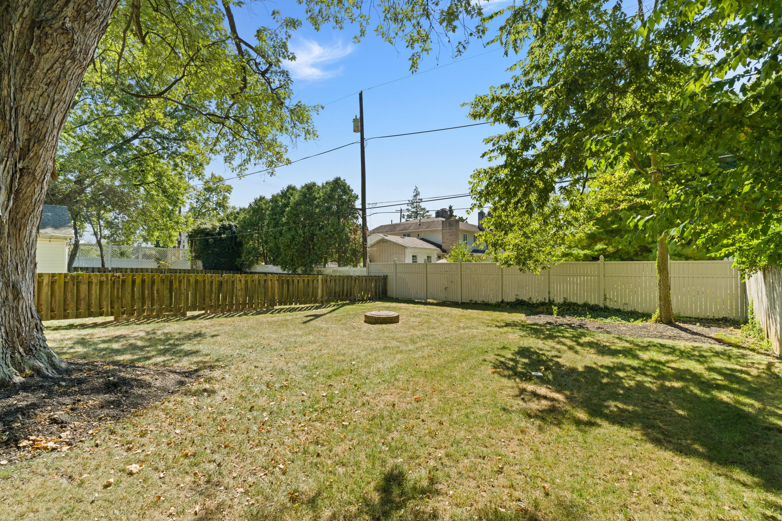 41 Aldrich Road Columbus, OH 43214 - Photo 47 of 52 Backyard also features a firepit, too!