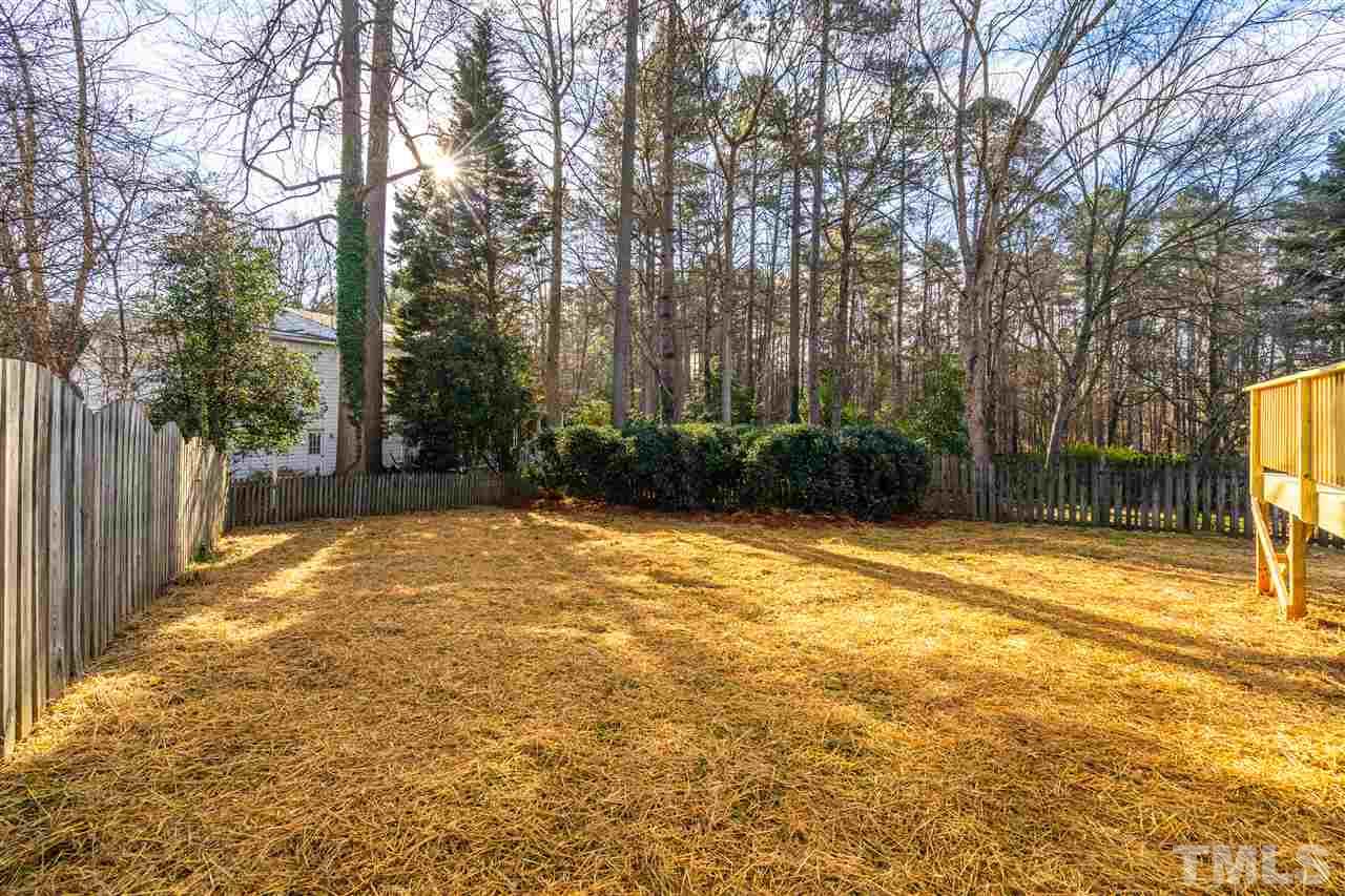 608 Hardimont Road Raleigh, NC 27609 - Photo 28 of 29 a view of back yard of the house