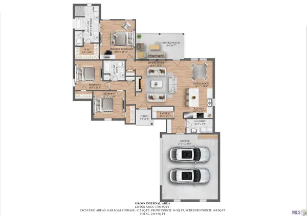 $329,900 | 12058 Spring House Drive, Greenwell Springs, LA 70739