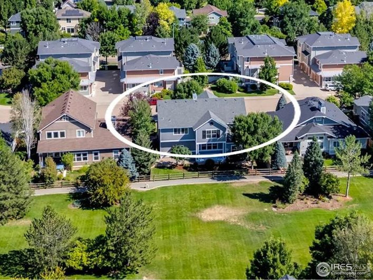 HOA maintained park just outside your door