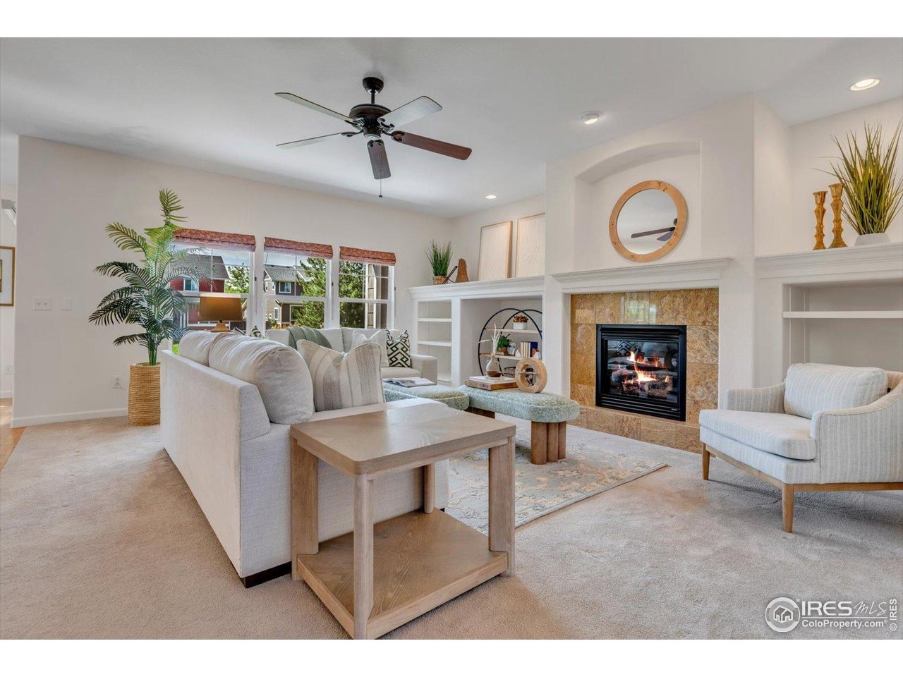 Living Room filled with natural light