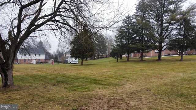 a view of outdoor space with garden