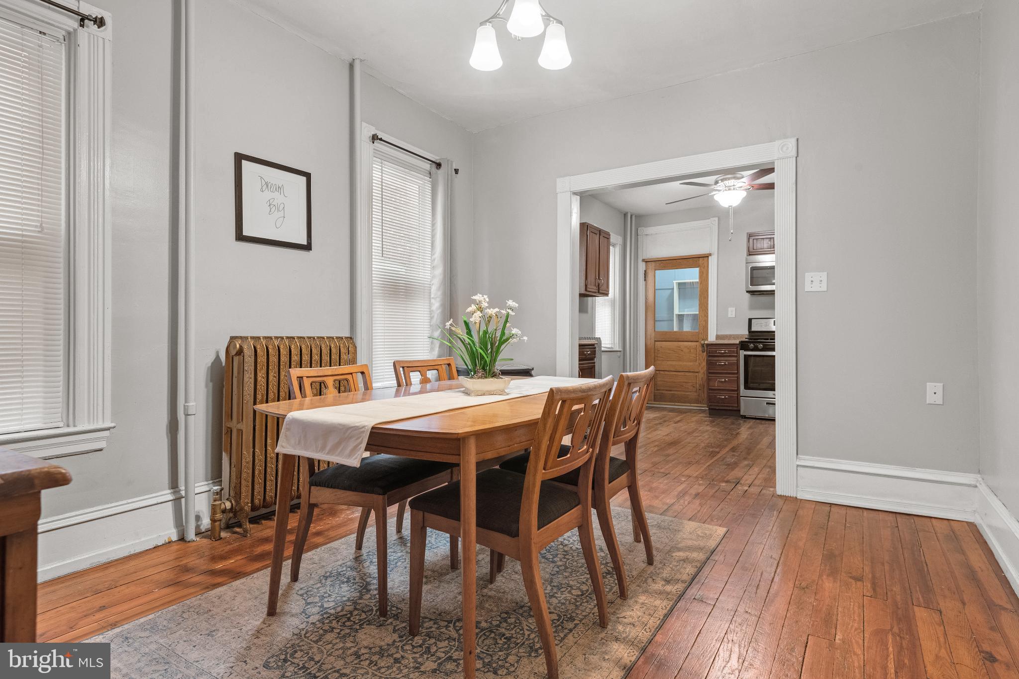 830 North Duke Street Lancaster, PA 17602 - Photo 10 of 41 a view of a dining room with furniture and wooden floor