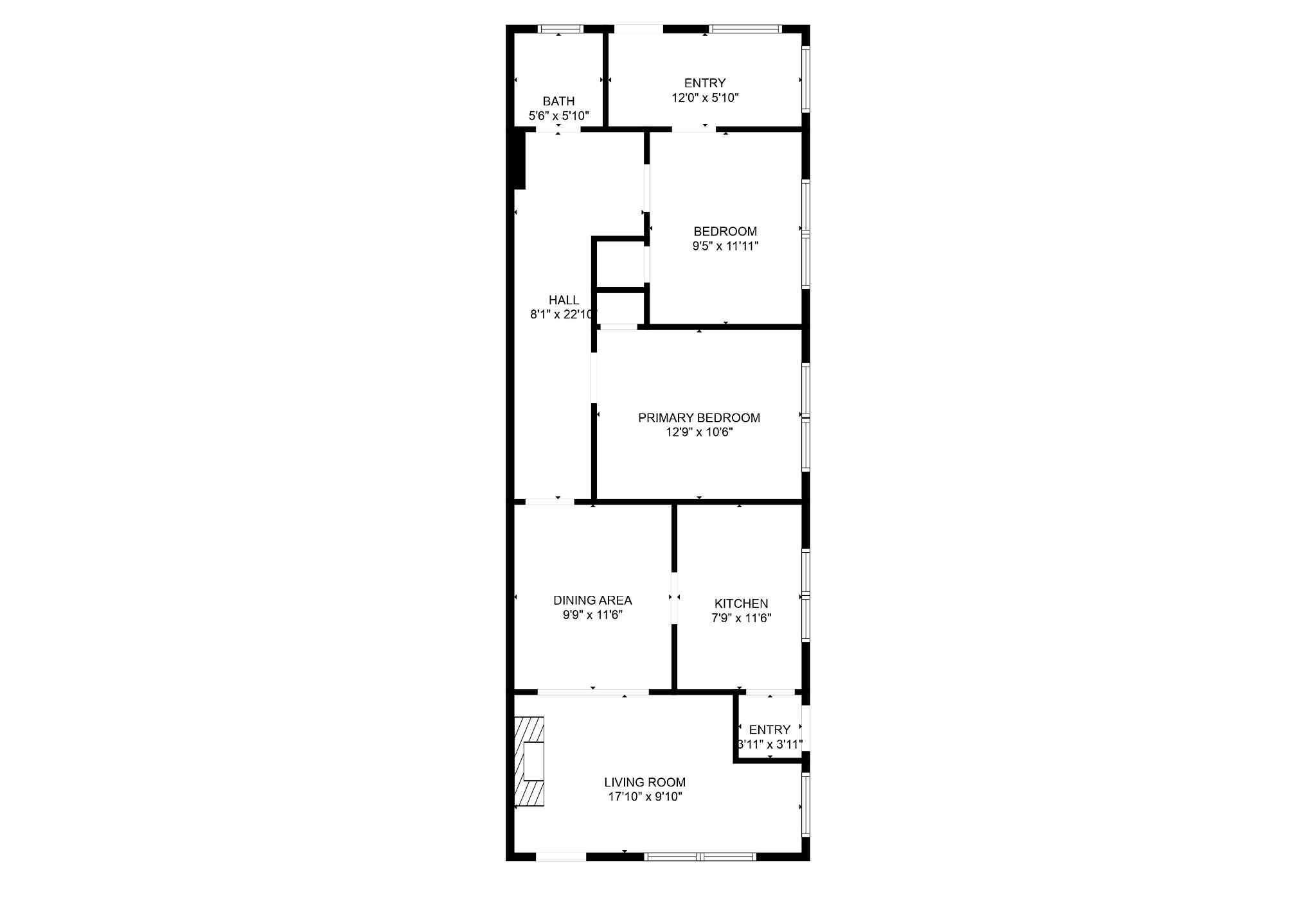1852 Old Shell Road Mobile, AL 36607 - Photo 26 of 26 View of property floor plan