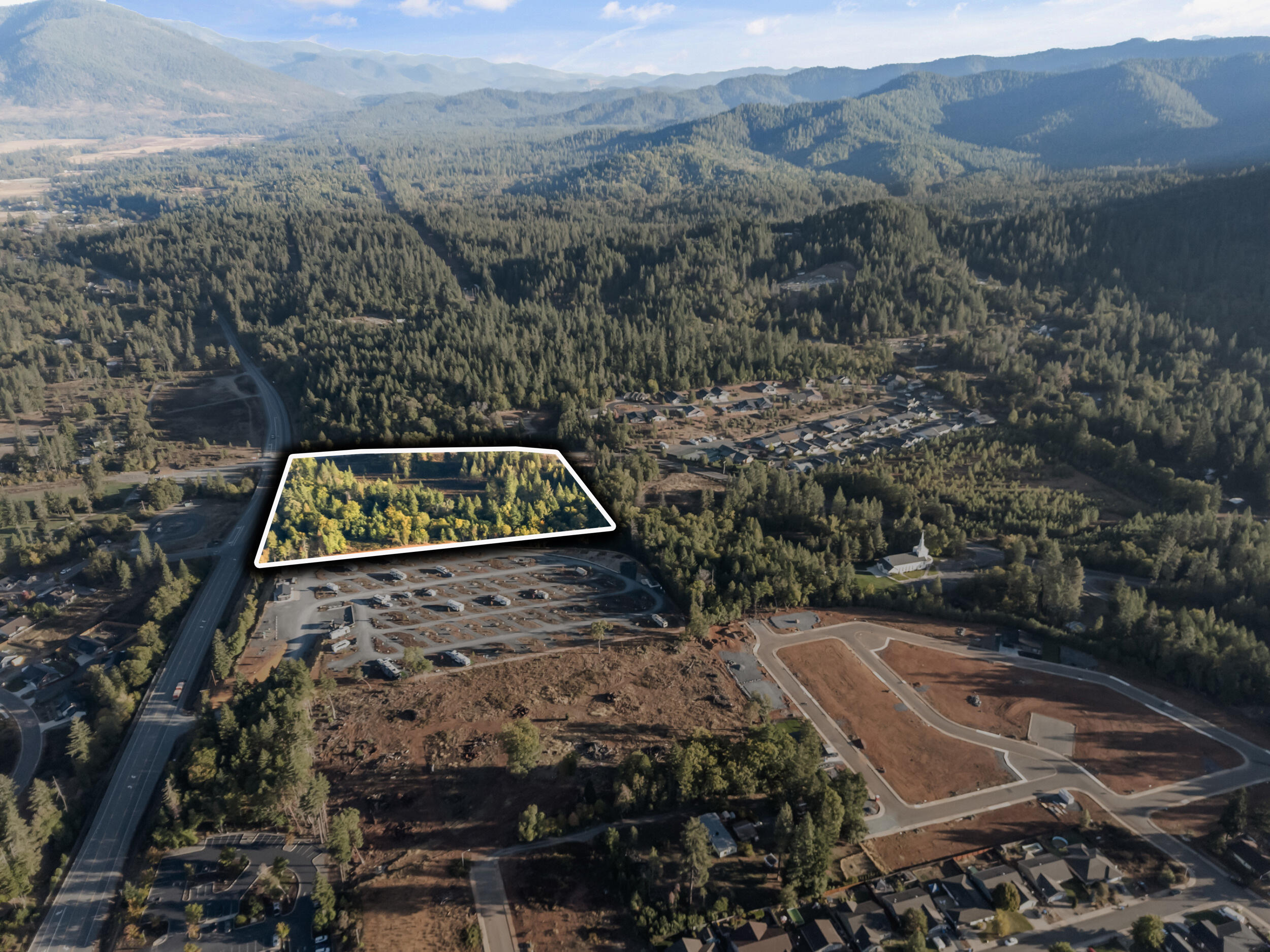 Laurel Road, Unit TL 802 Cave Junction, OR 97523 - Photo 5 of 28 _Corner of Laurel Rd and Redweood Hwy -