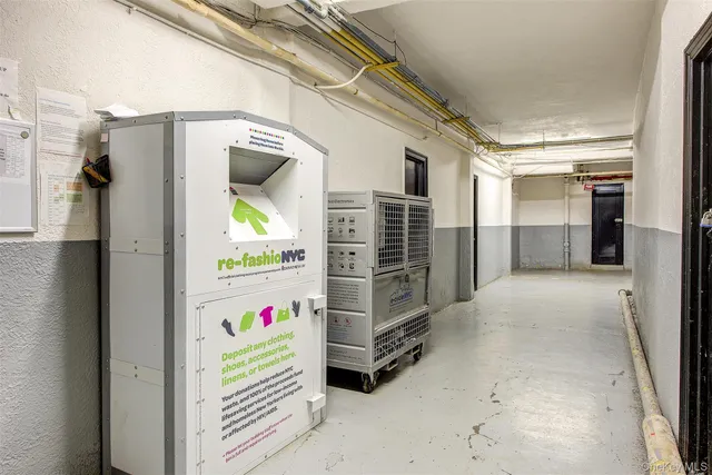 a view of storage and utility room