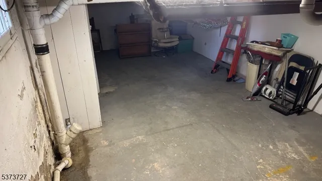 a view of storage and utility room