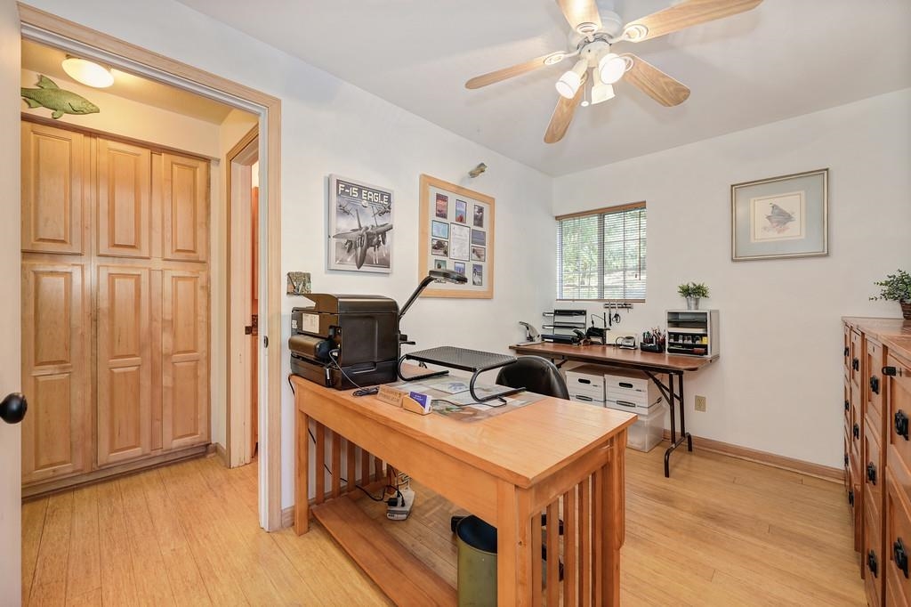 33350 Main Street Dutch Flat, CA 95714 - Photo 18 of 21 a room with a table chairs workspace and a window