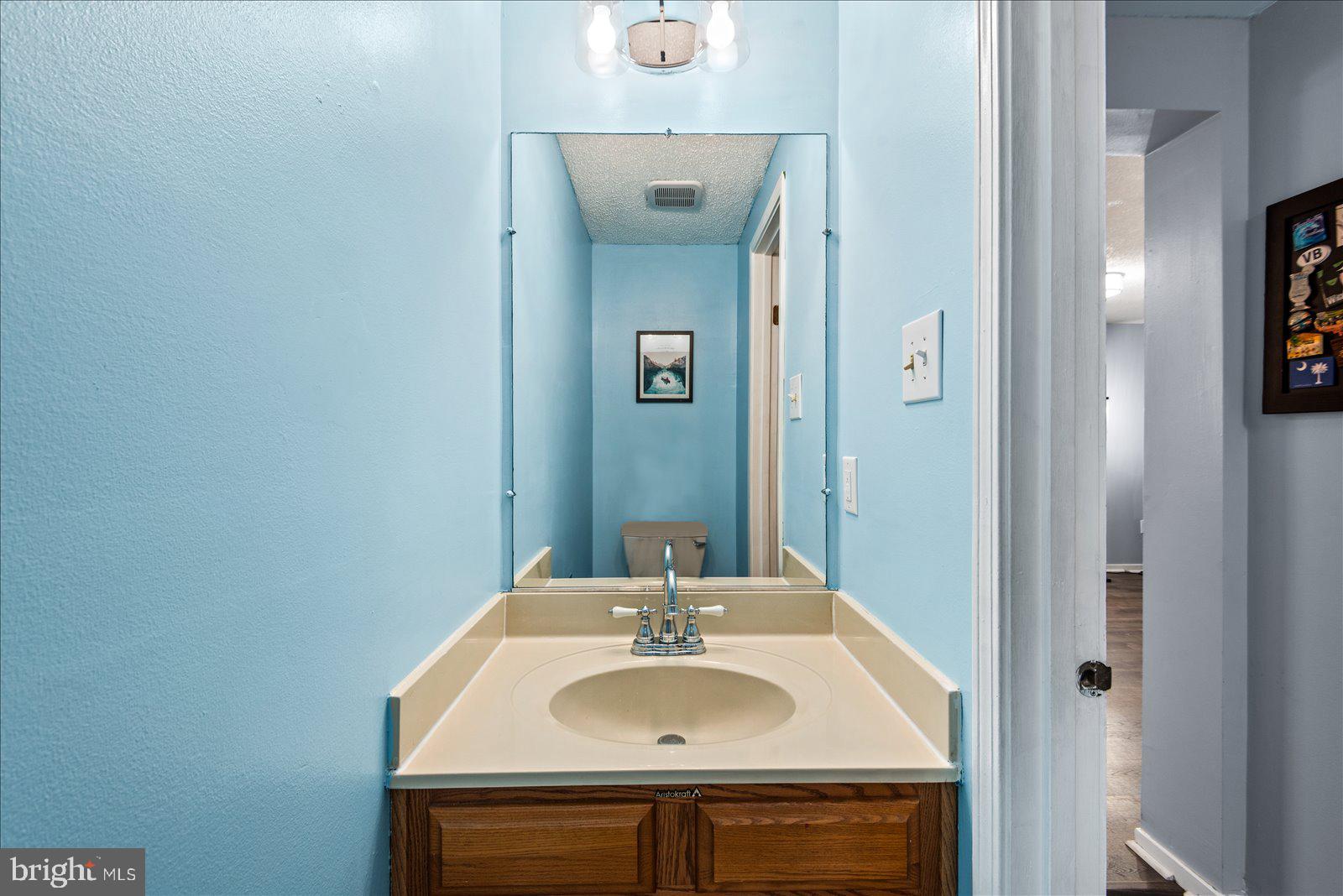 218 Victoria Drive Ruther Glen, VA 22546 - Photo 26 of 73 a bathroom with a sink and a mirror
