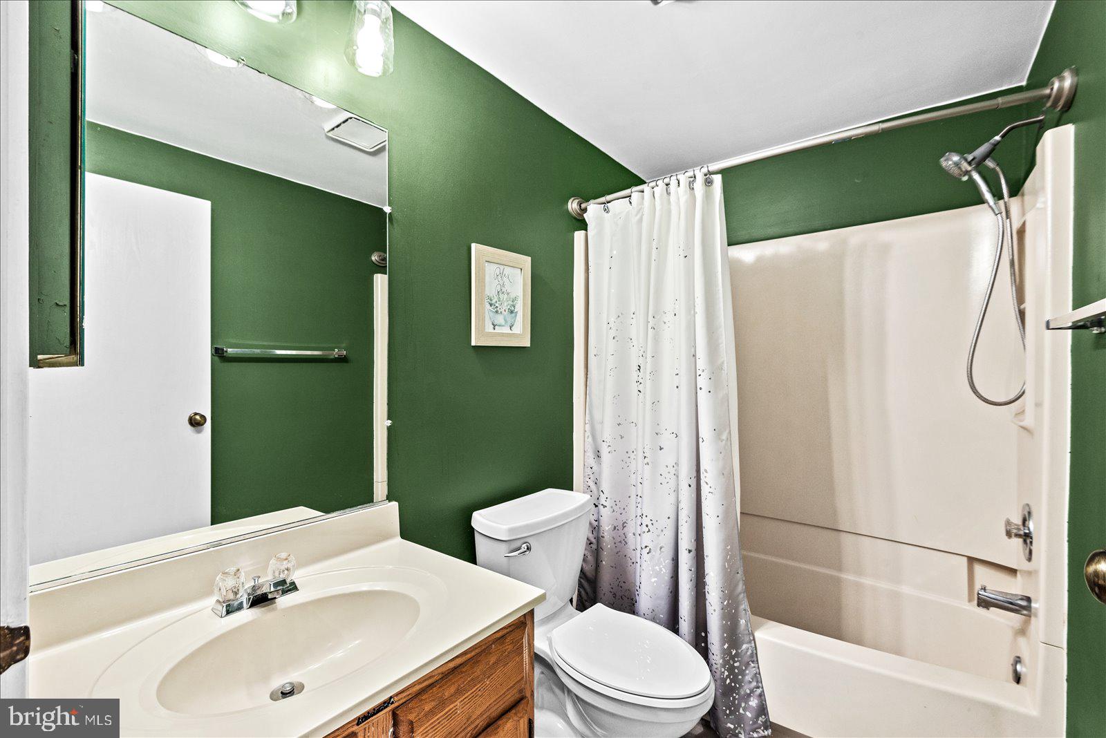 218 Victoria Drive Ruther Glen, VA 22546 - Photo 38 of 73 a bathroom with a sink toilet and shower