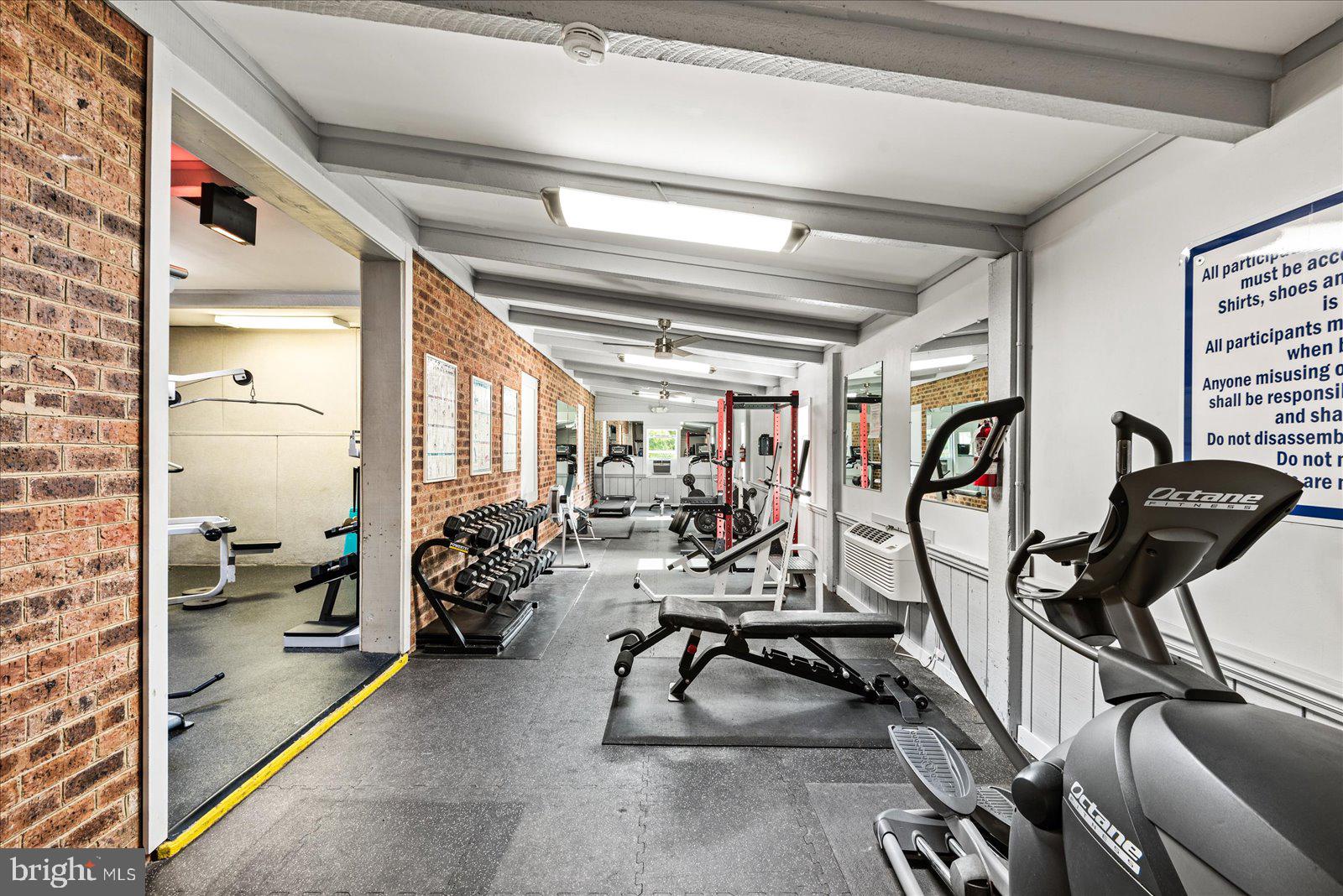 218 Victoria Drive Ruther Glen, VA 22546 - Photo 66 of 73 a view of a room with gym equipment