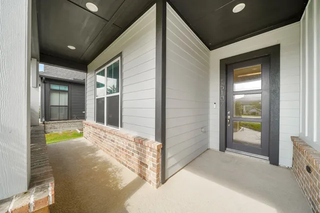 a view of swimming pool with porch