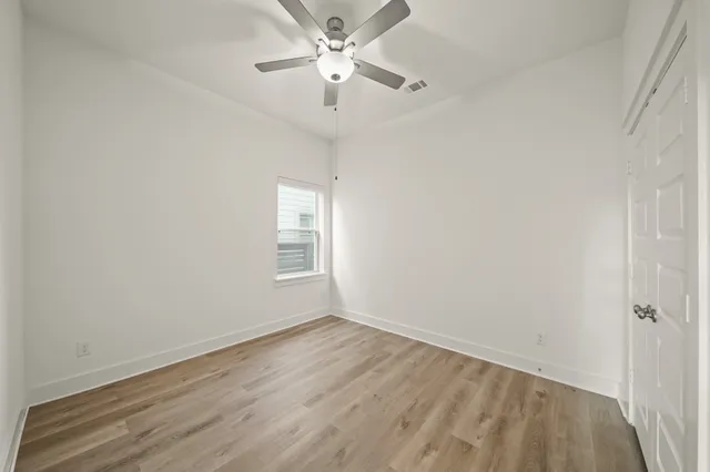wooden floor in an empty room