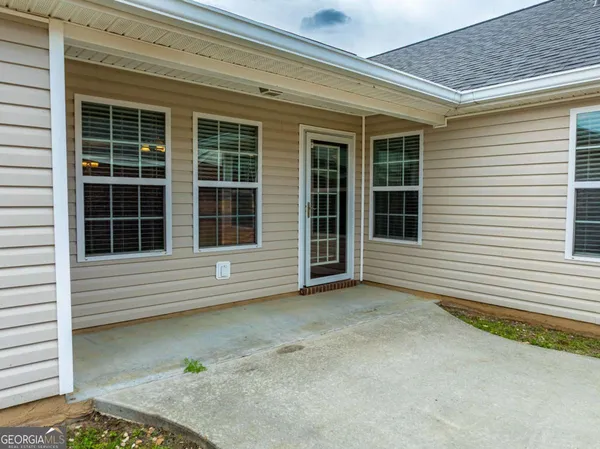 a view of a house with a window