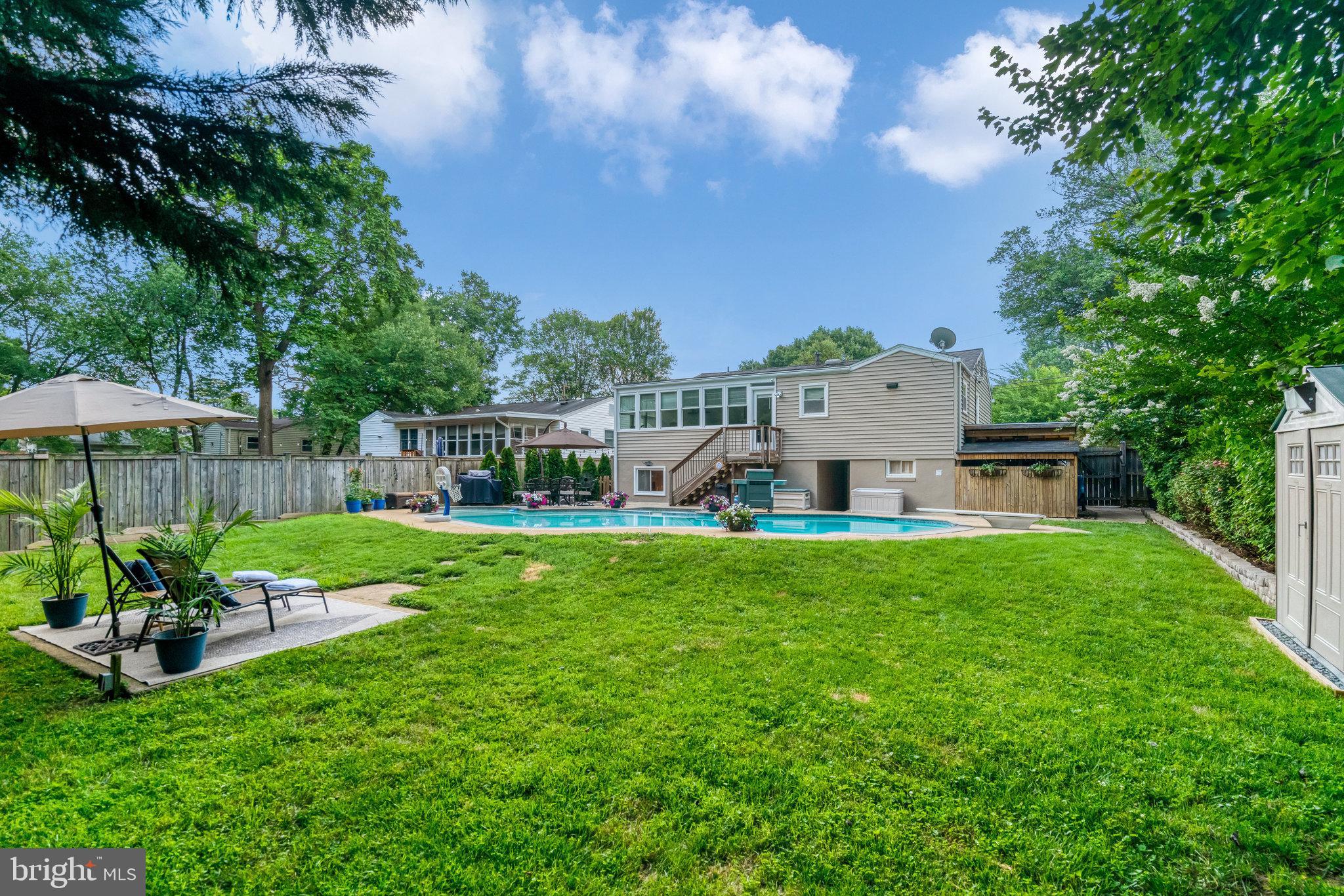 1735 Olney Road Falls Church, VA 22043 - Photo 28 of 39 Large flat backyard