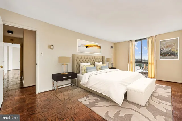 a view of an empty room with window