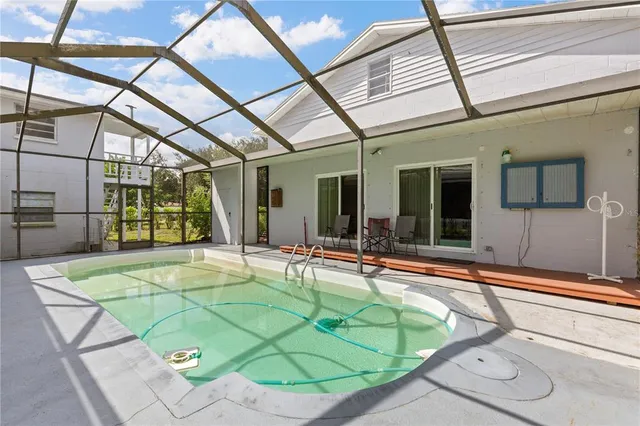 a view of a indoor swimming pool