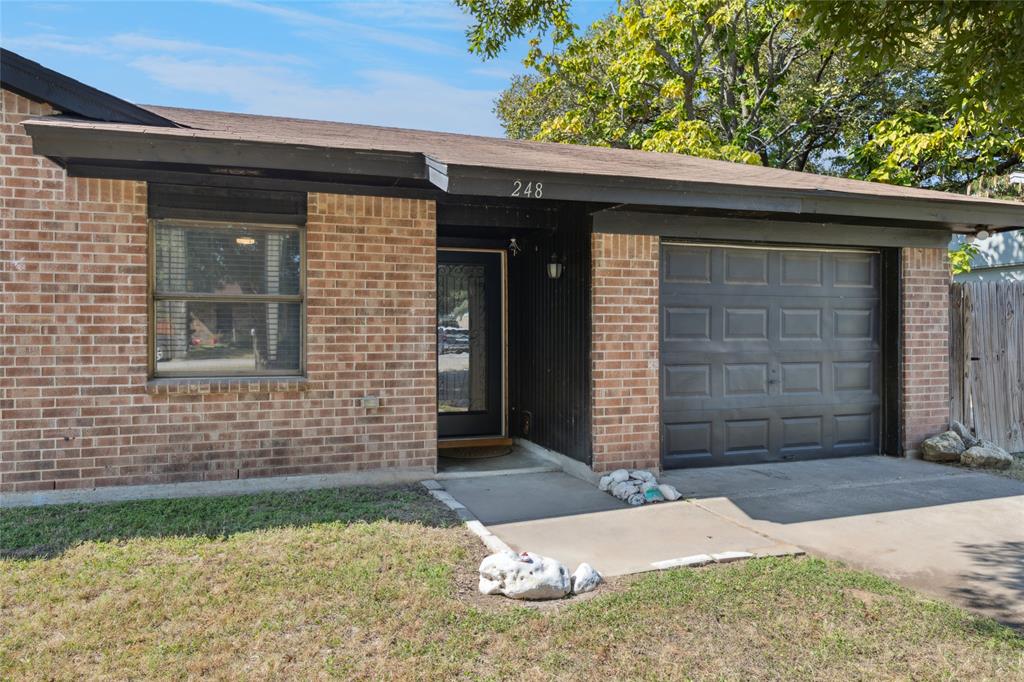 248 Mountain View Drive Azle, TX 76020 - Photo 3 of 26 a front view of a house