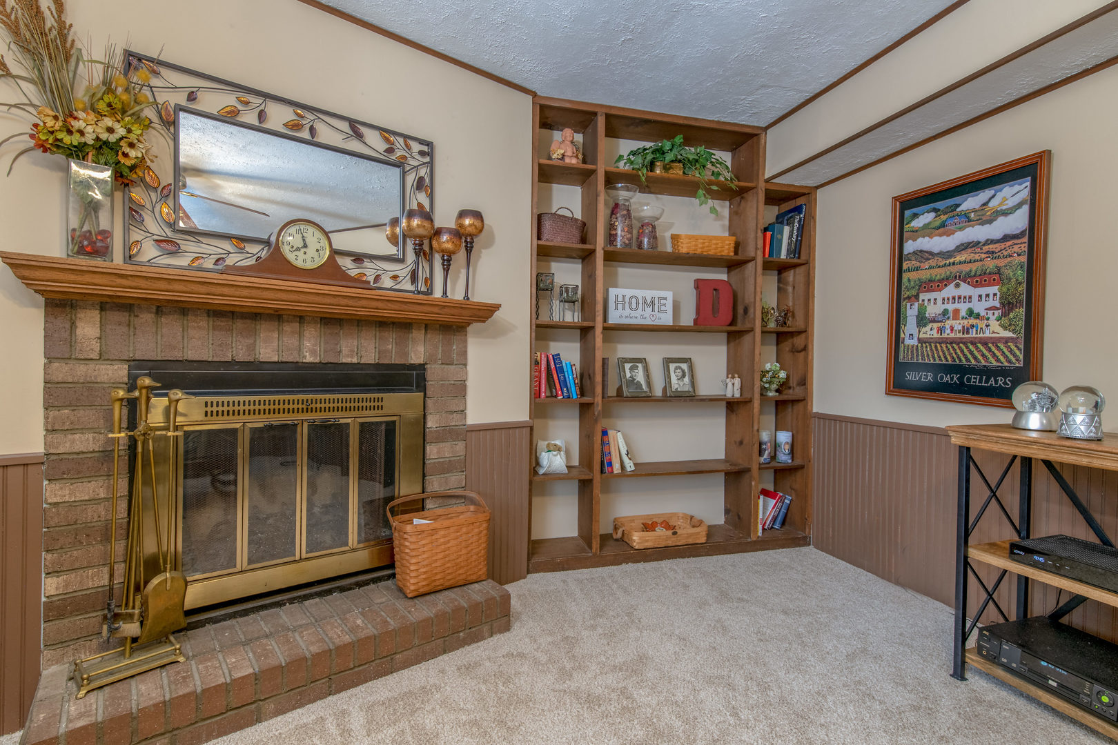 2105 Countryside Circle Naperville, IL 60565 - Photo 12 of 26 a living room with furniture and a fireplace