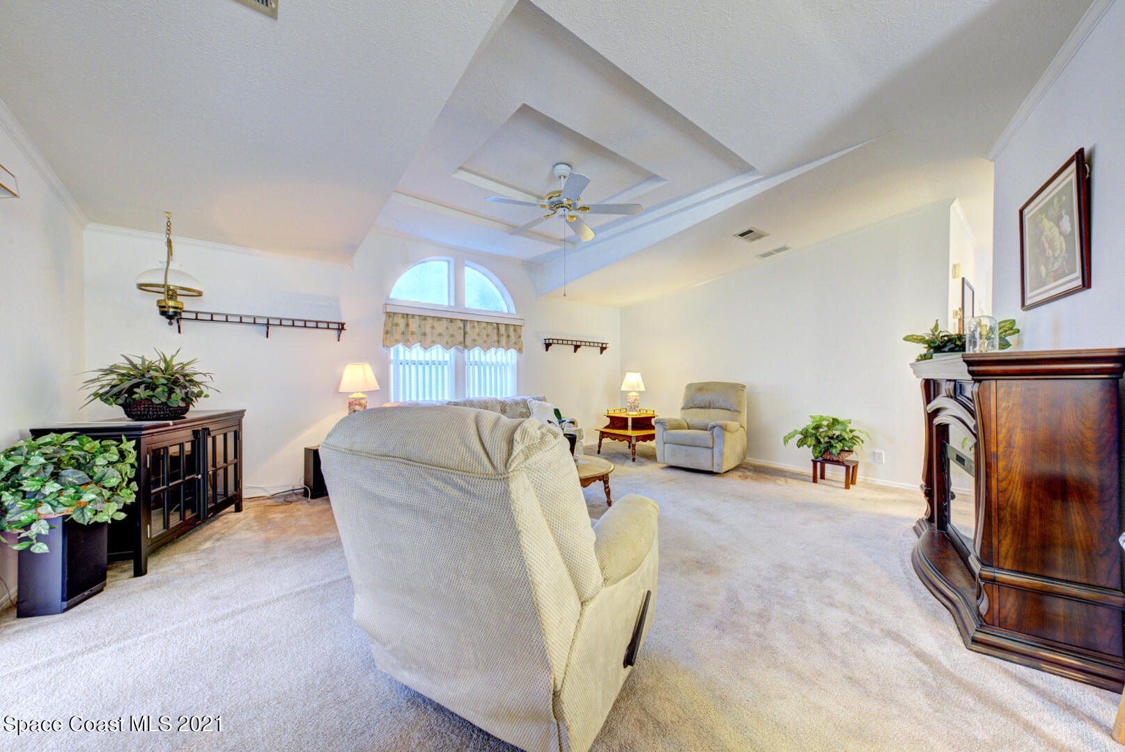 253 Timber Run Way, Unit 309 Cocoa, FL 32926 - Photo 13 of 38 living room with carpet