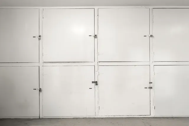 a view of a closet