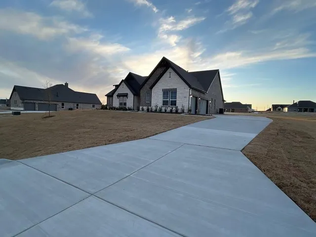 a view of a sky from a balcony