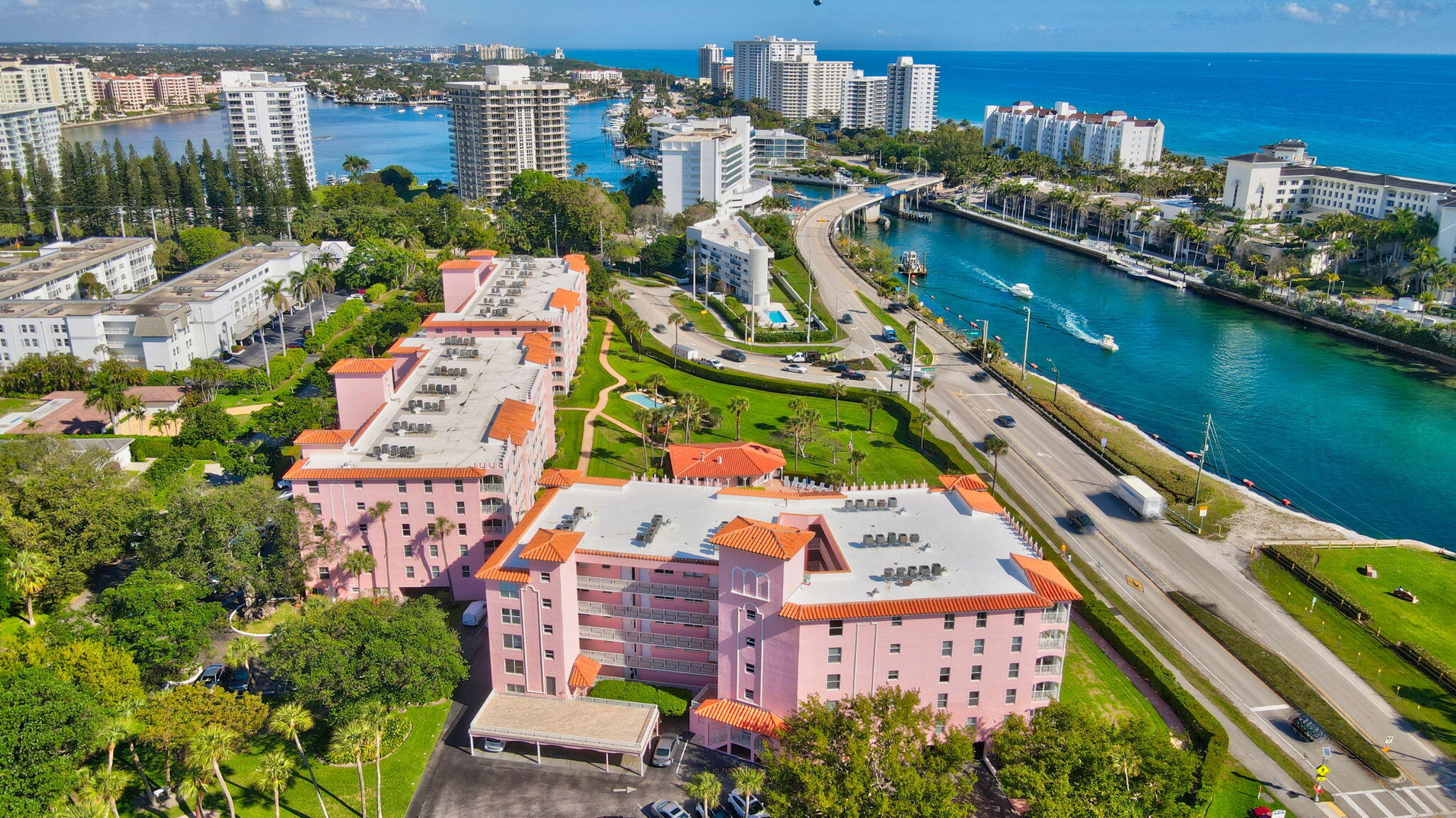 1099 South Ocean Boulevard, Unit 105 Boca Raton, FL 33432 - Photo 22 of 30 a view of a city with tall buildings