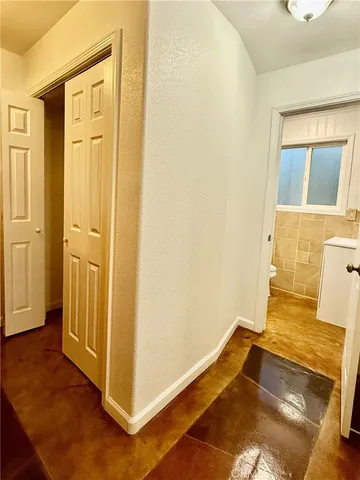 a view of a livingroom with wooden floor