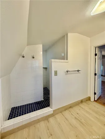 a view of a road with a yard