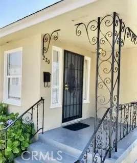 a view of a entryway door