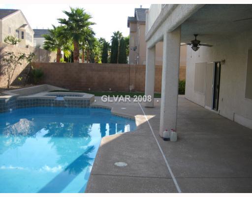 1759 Quiver Point Avenue Henderson, NV 89012 - Photo 10 of 12 Swimming Pool/Hot Tub/Sauna. Pool Spa Oasis!! Huge covered patio out back! Entertainers delight!