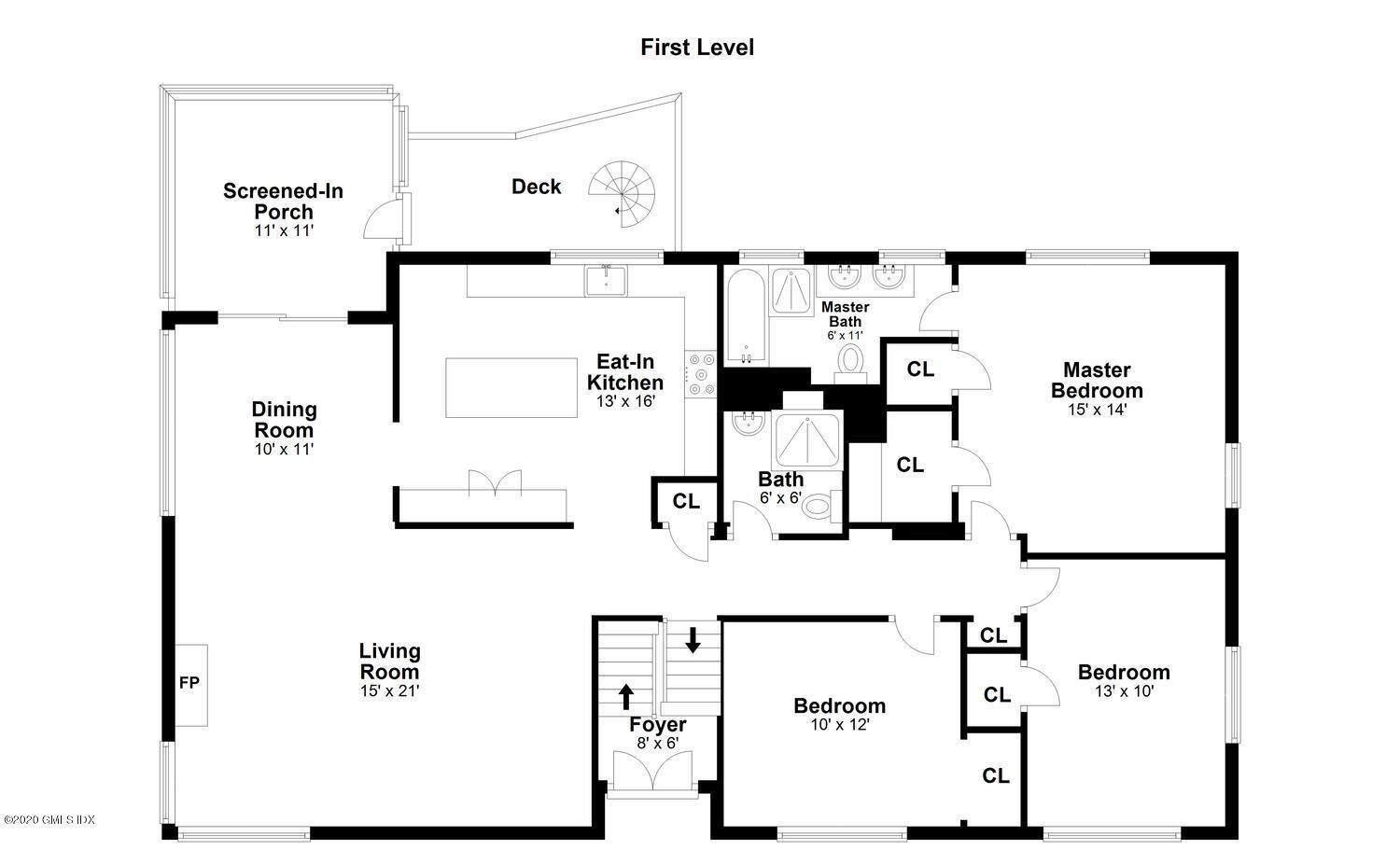 39 Crawford Terrace Riverside, CT 06878 - Photo 36 of 37 a picture of floor plan