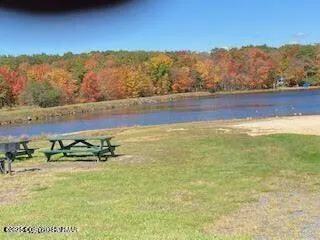 a view of an outdoor space and mountain view
