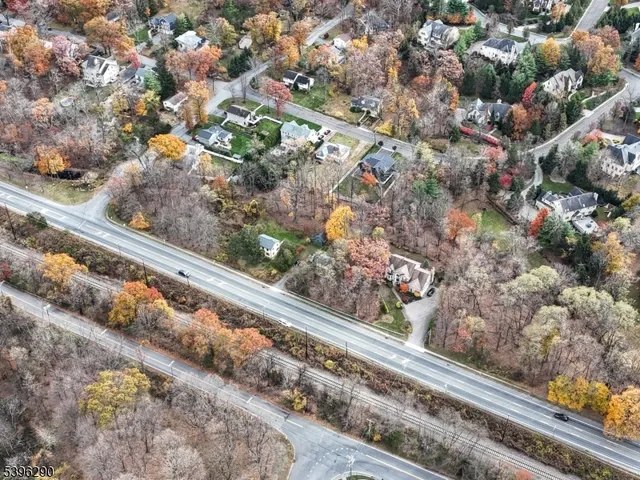 an aerial view of city