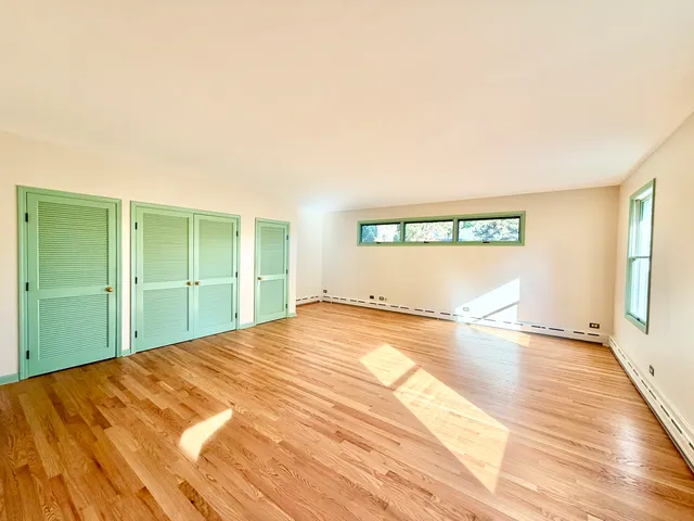 a black and white checkered floor