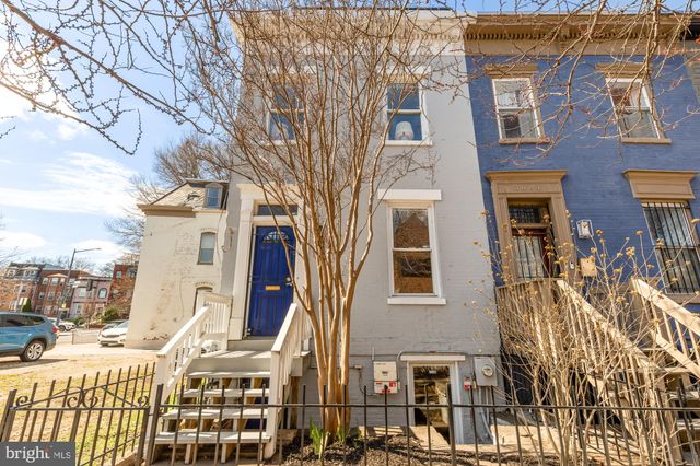 a front view of a building