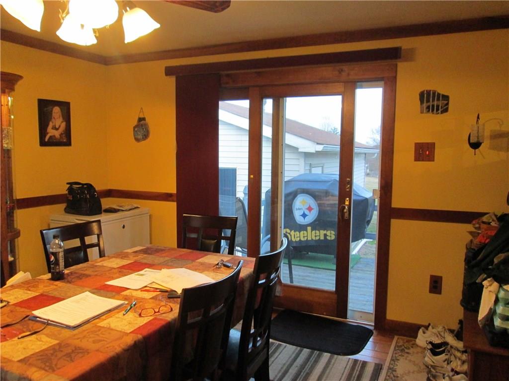 4072 Patterson Road Aliquippa, PA 15001 - Photo 13 of 21 Dining Room that opens onto back deck