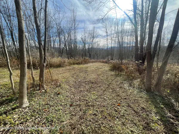 a view of outdoor space and wooden fence
