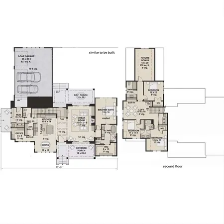 a picture of a floor plan