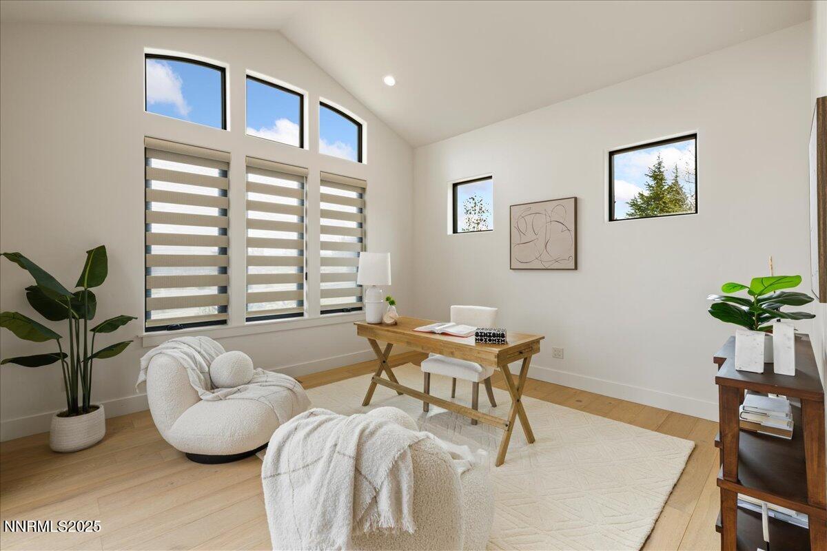 10755 Renegade Court Reno, NV 89511 - Photo 34 of 60 a living room with furniture and a potted plant