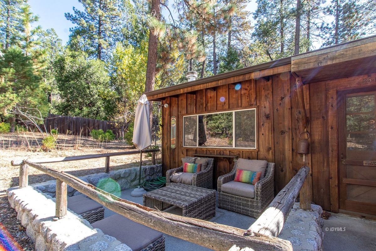 0 Lodge Road Idyllwild, CA 92549 - Photo 2 of 14 a view of sitting area with furniture in front of house