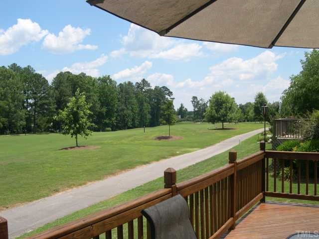2300 Laurel Valley Way Raleigh, NC 27604 - Photo 3 of 11 View of deck from 3rd fairway. No rear neighbors!