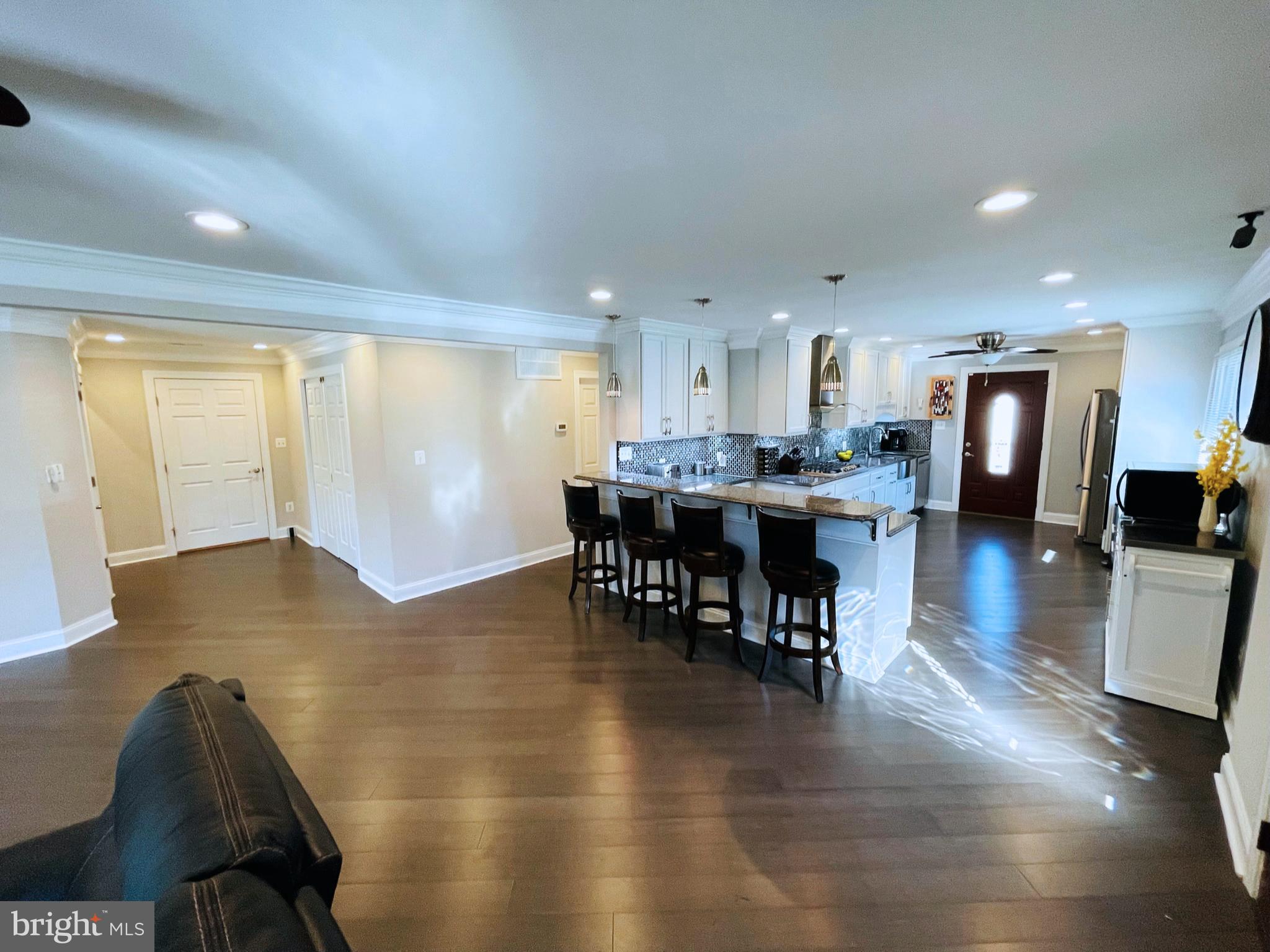 5728 Norton Road Alexandria, VA 22303 - Photo 8 of 53 Kitchen and living room area main level