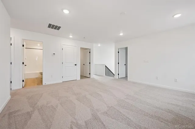 a view of empty room