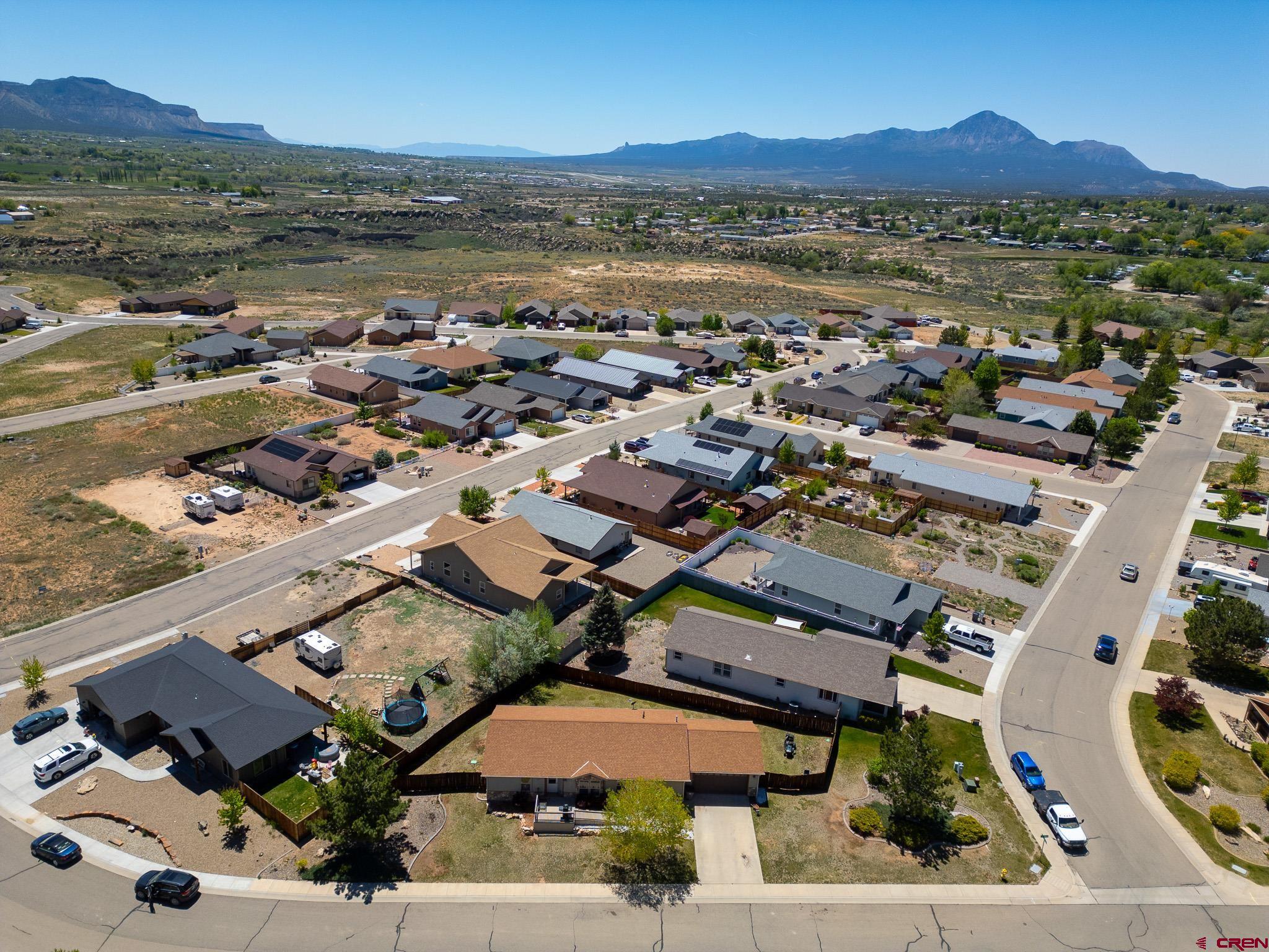 801 L Way Cortez, CO 81321 - Photo 36 of 41 an aerial view of residential houses with outdoor space