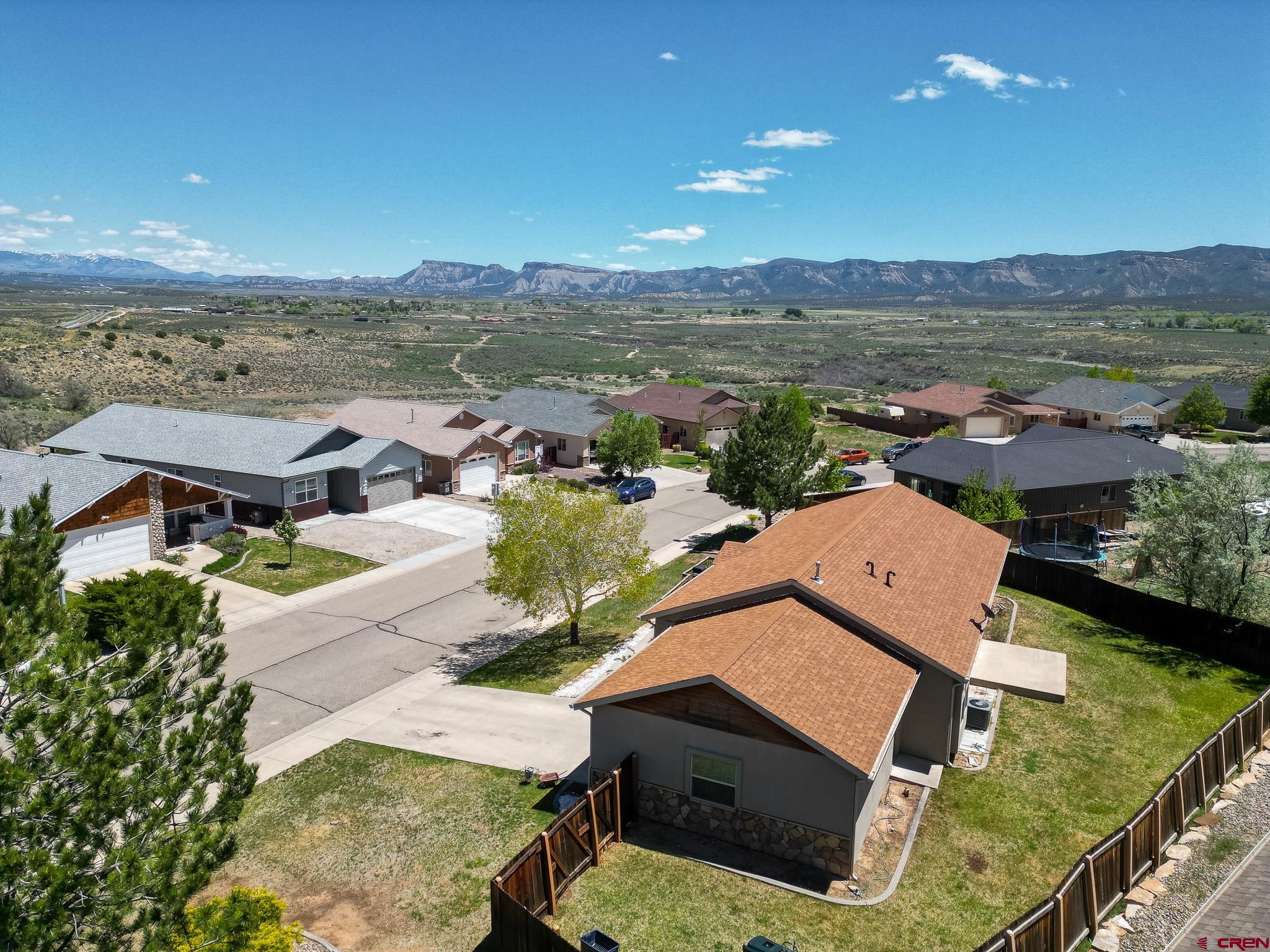 801 L Way Cortez, CO 81321 - Photo 39 of 41 an aerial view of a house with a lake view
