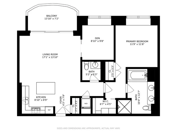 $4,900 | 10 East Delaware Place, Unit 14A, Chicago, IL 60611